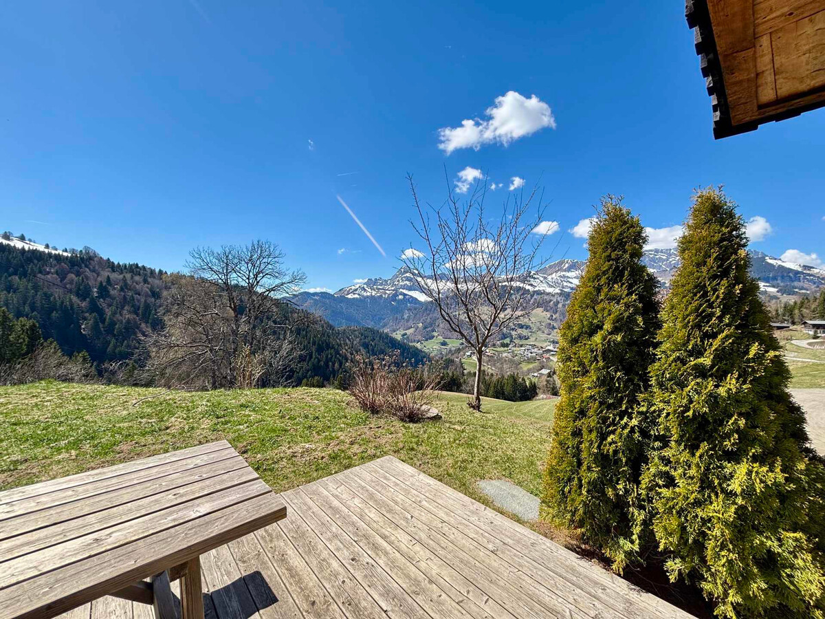 Appartement 6 pers. terrasse Sud-Ouest, vue Mont Charvin - Photo 22