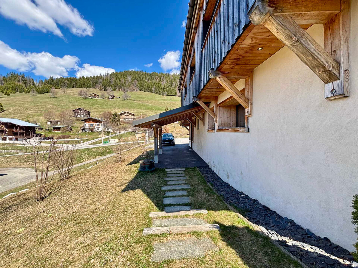 Appartement 6 pers. terrasse Sud-Ouest, vue Mont Charvin - Photo 23