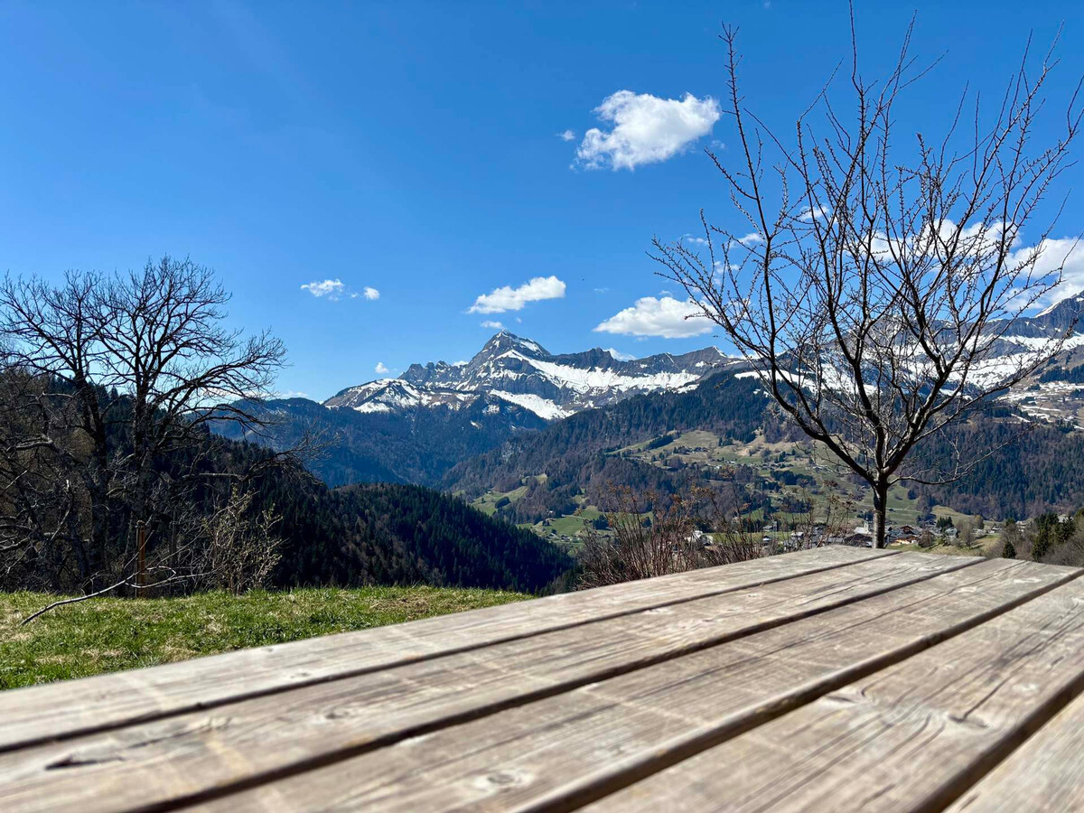 Appartement 6 pers. terrasse Sud-Ouest, vue Mont Charvin - Photo 25