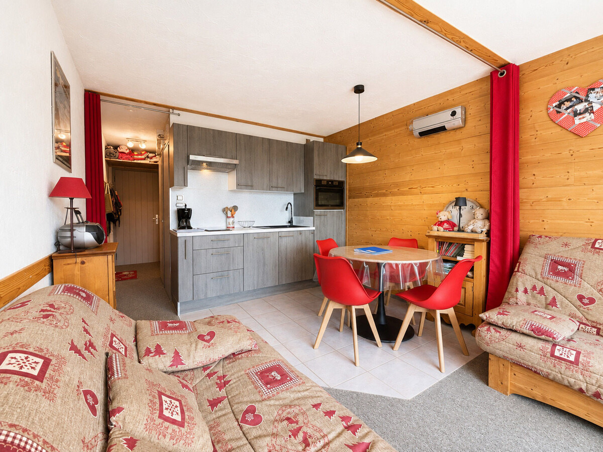 Studio cabine 26m² skis aux pieds, vue Mont Charvin - Photo 2