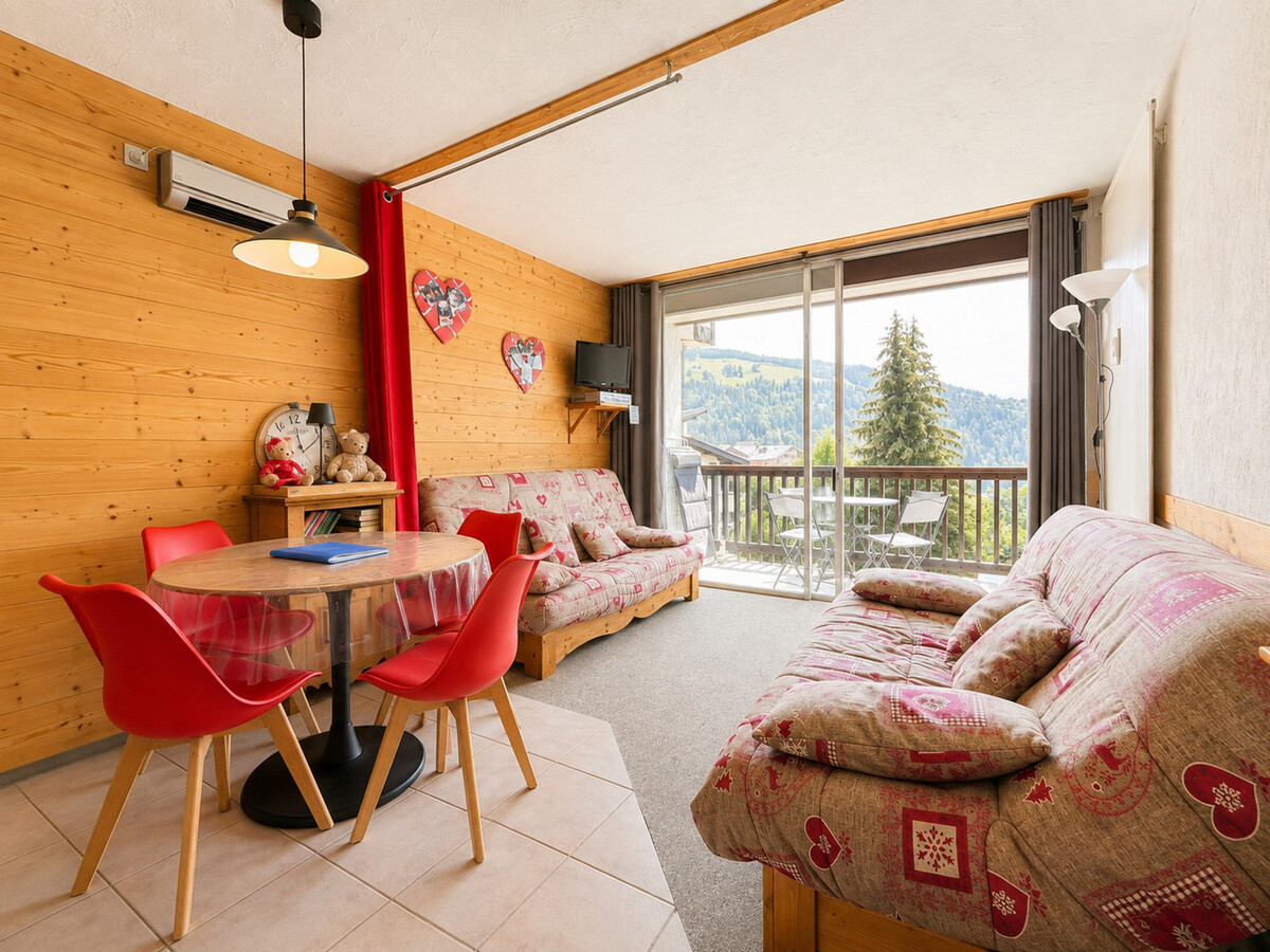 Studio cabine 26m² skis aux pieds, vue Mont Charvin - Photo 8