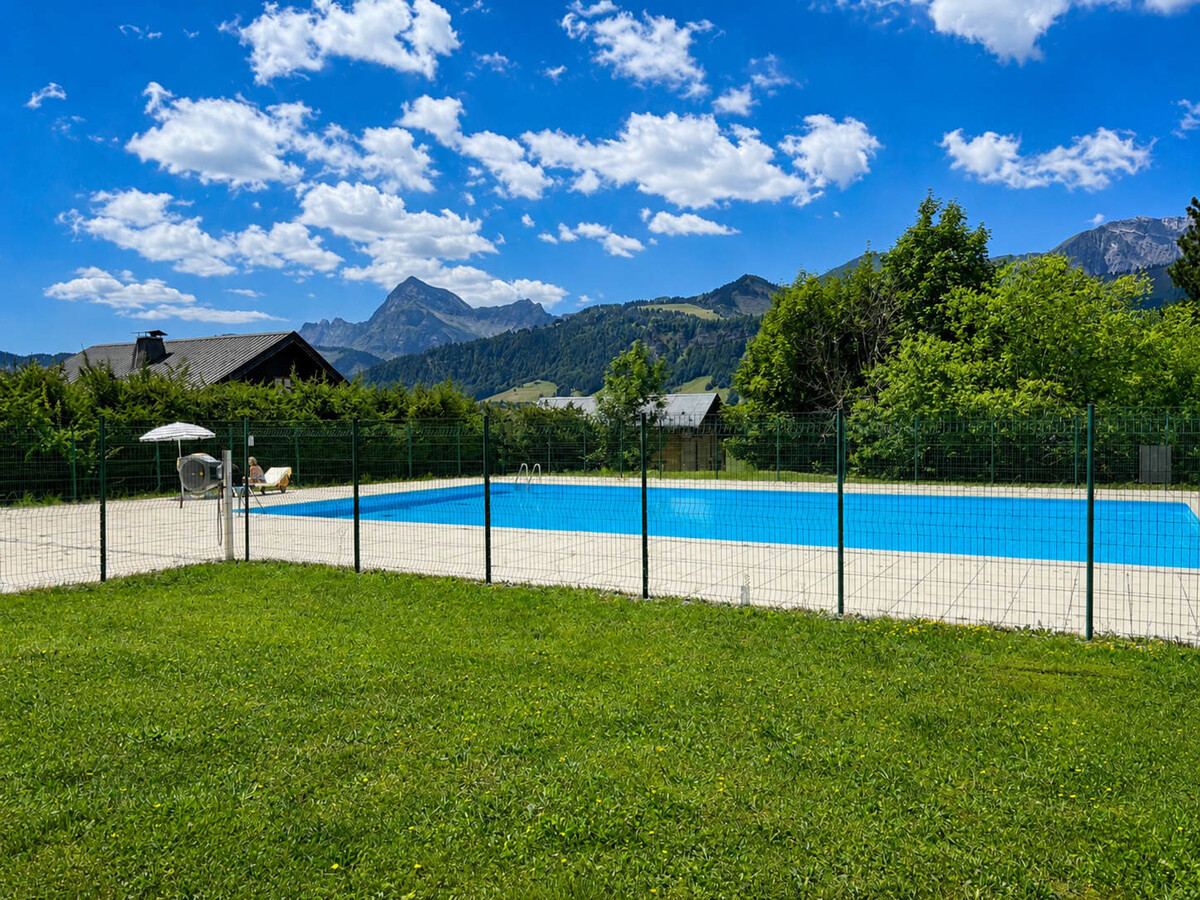 Studio cabine 26m² skis aux pieds, vue Mont Charvin - Photo 21