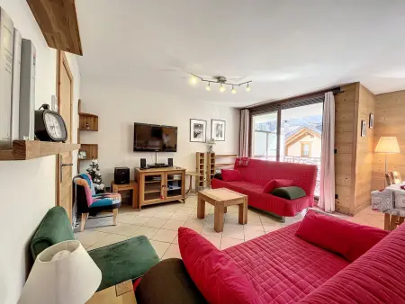 Appartement Chamonix centre, balcon vue Mont-Blanc : photo 2