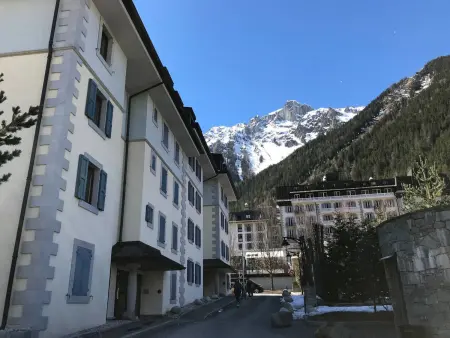 Appartement Chamonix centre, balcon vue Mont-Blanc : photo 14