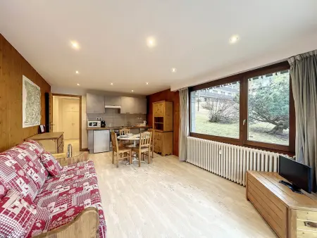 Appartement 36 m² Chamonix, terrasse vue Mont-Blanc : photo 7