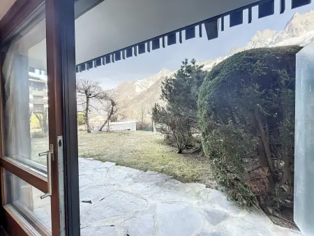 Appartement 36 m² Chamonix, terrasse vue Mont-Blanc : photo 9