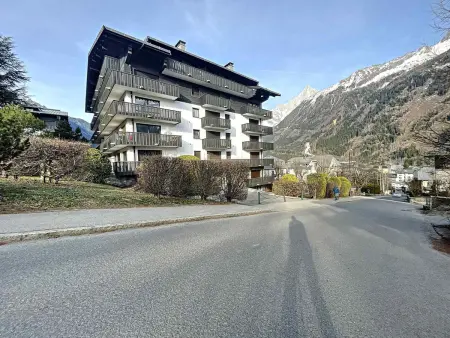 Appartement 36 m² Chamonix, terrasse vue Mont-Blanc : photo 10