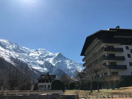 Appartement 36 m² Chamonix, terrasse vue Mont-Blanc : photo 15