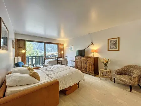 T2 45m² centre Chamonix, parking sécurisé et vue montagne : photo 5