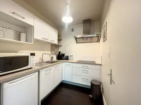 T2 45m² centre Chamonix, parking sécurisé et vue montagne : photo 6