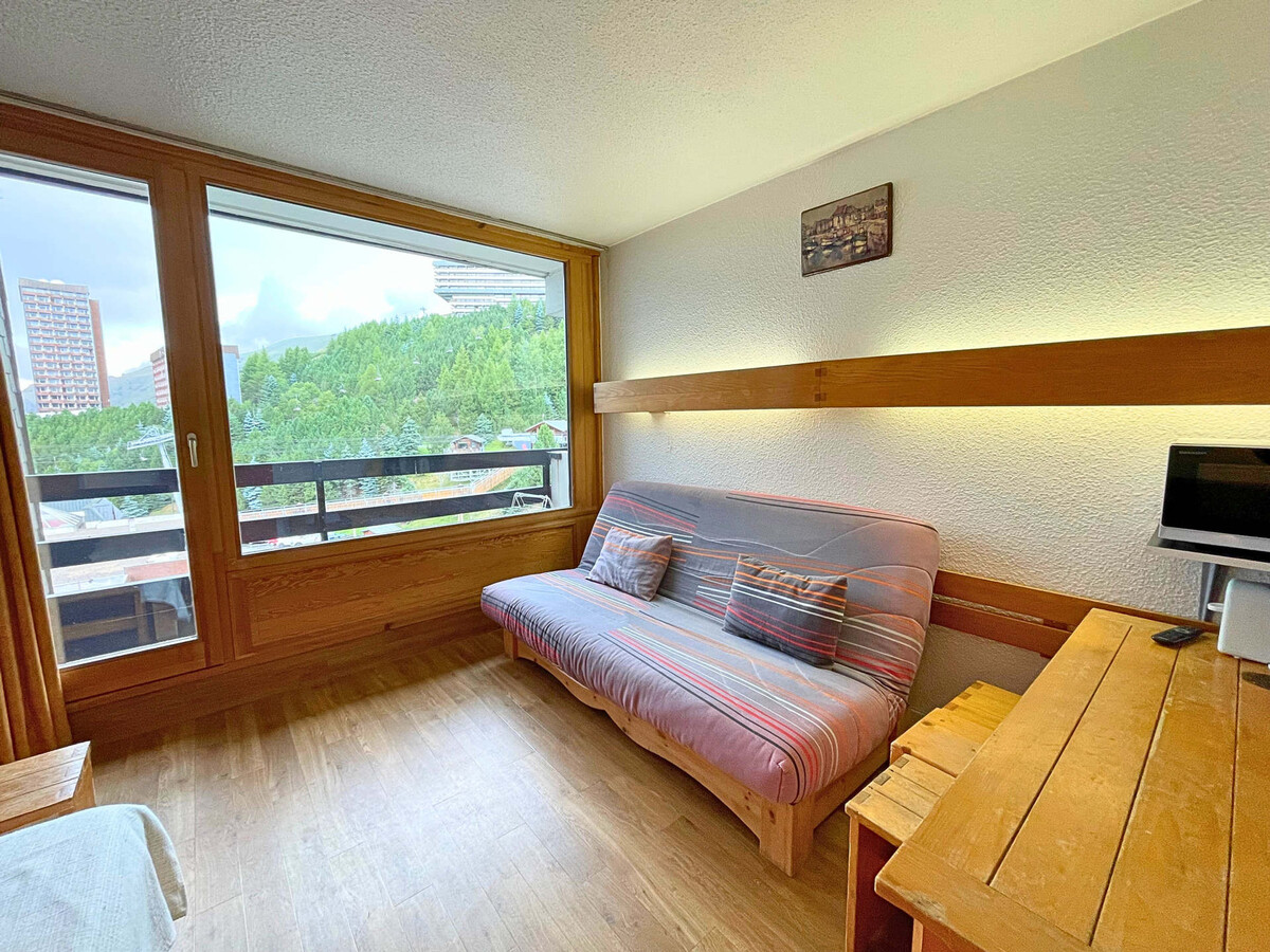 Studio 2 pers aux Menuires, balcon, animaux OK - Photo 1