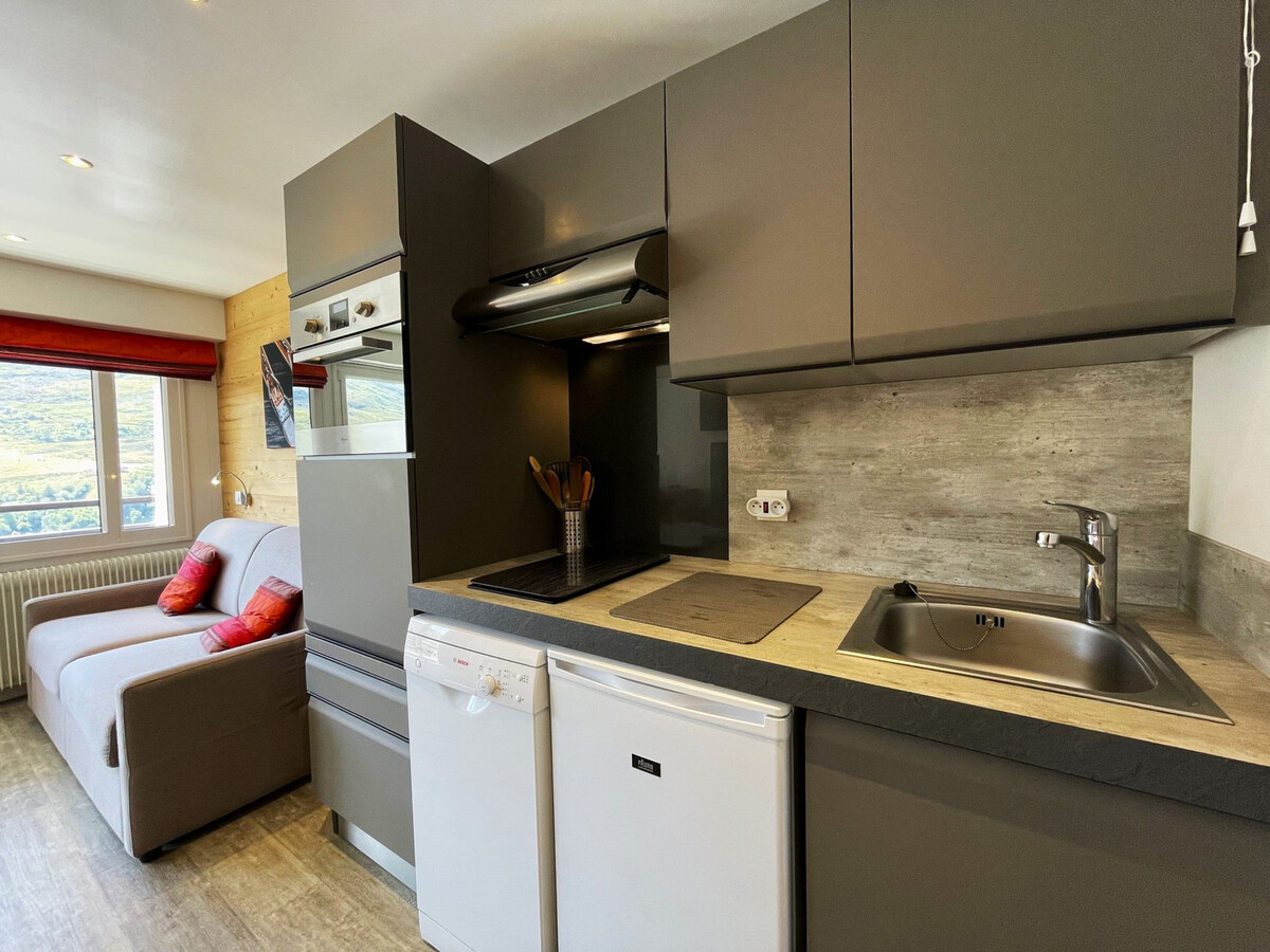 Studio 27m² ski aux pieds, balcon Sud, Les Menuires - Photo 6