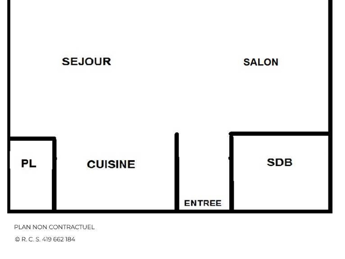 Studio 4 pers. La Croisette aux Menuires, animaux ok - Photo 12