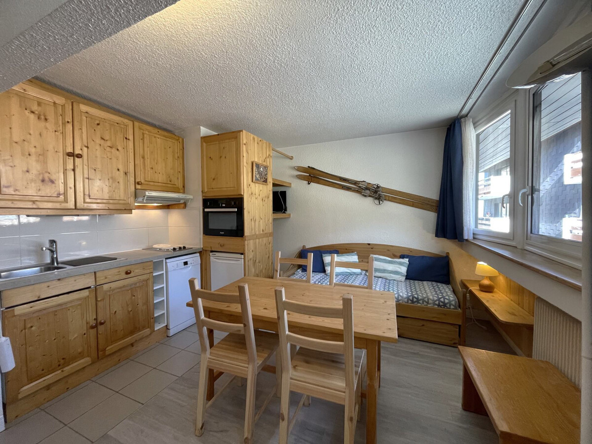 Appartement 2 pièces Les Menuires, accès direct au ski - Photo 1