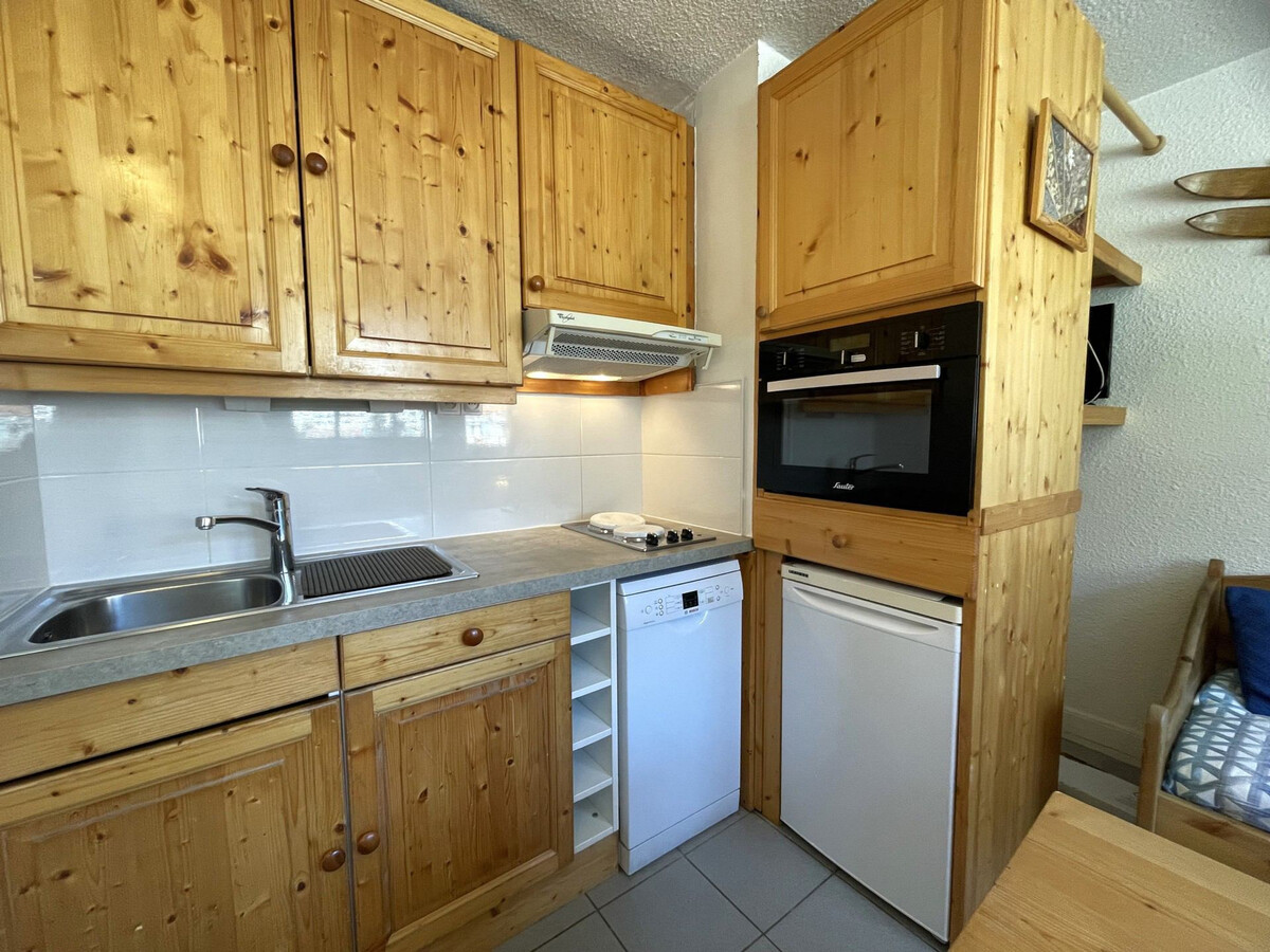 Appartement 2 pièces Les Menuires, accès direct au ski - Photo 4
