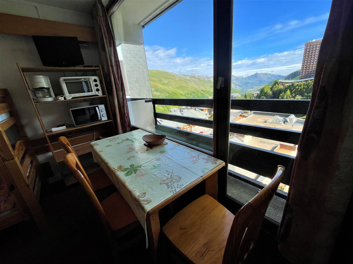 Studio 18 m² balcon, animaux admis aux Menuires - Photo 2