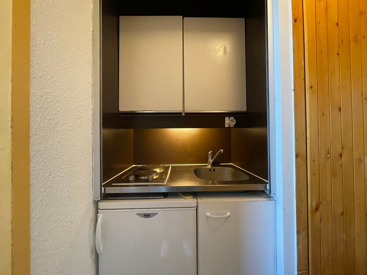 Studio 18 m² balcon, animaux admis aux Menuires - Photo 3