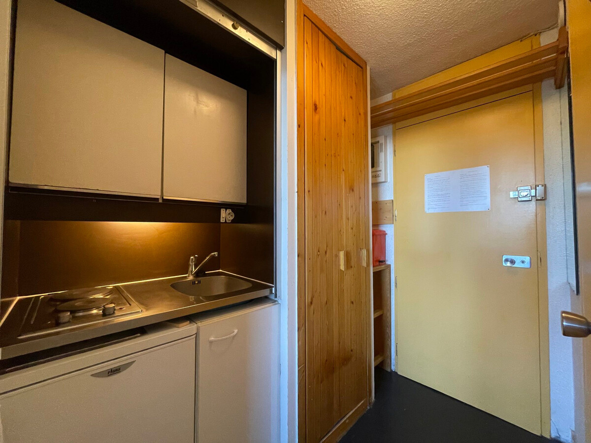 Studio 18 m² balcon, animaux admis aux Menuires - Photo 4