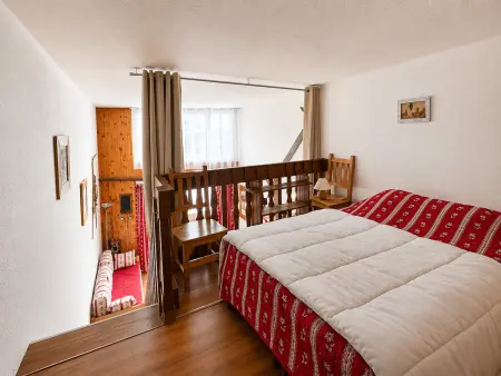 Duplex mezzanine 8 pers. aux Menuires, balcon sud : photo 6