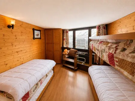Duplex mezzanine 8 pers. aux Menuires, balcon sud : photo 7