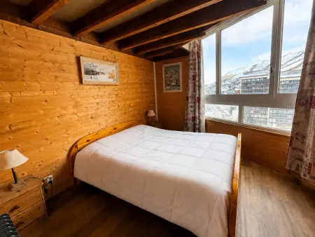 Duplex mezzanine 8 pers. aux Menuires, balcon sud : photo 9