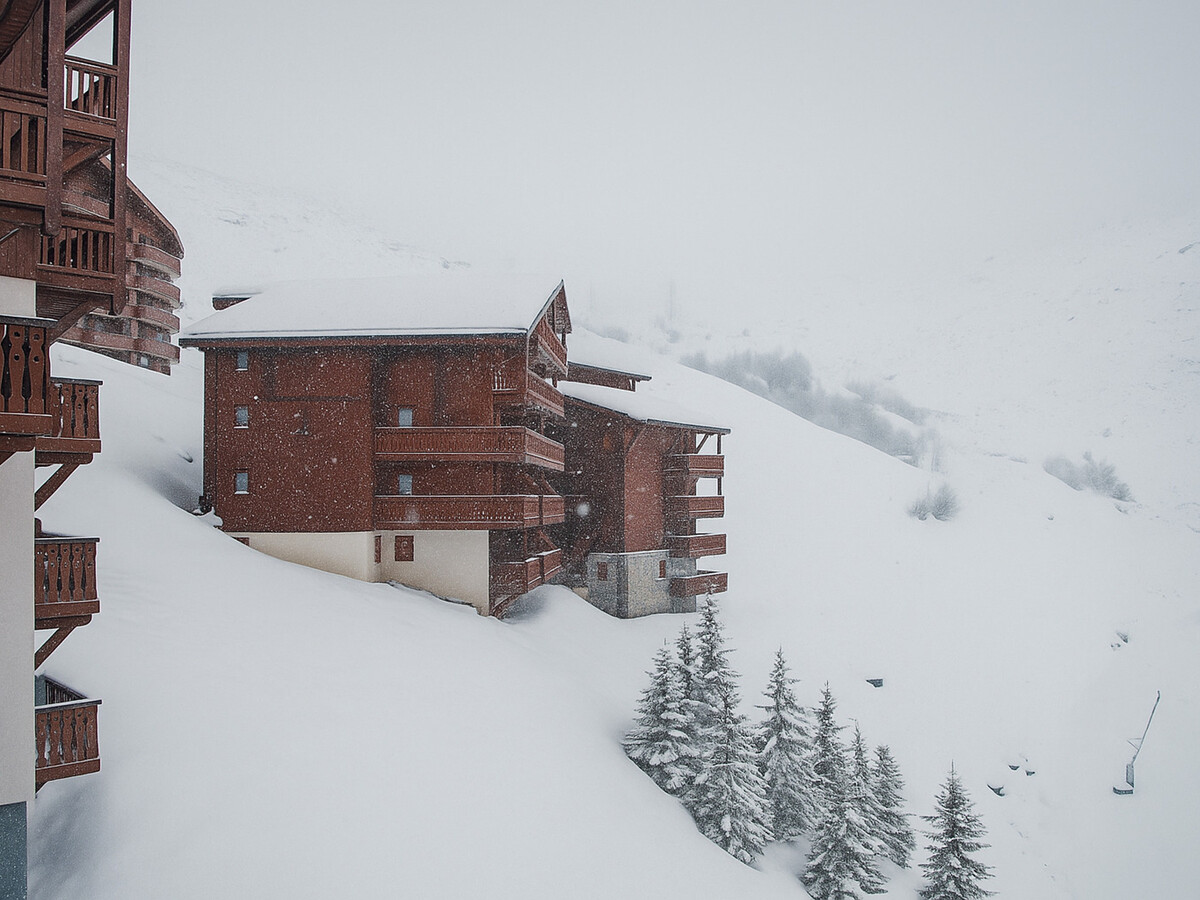 Appartement 2p Les Menuires, balcon sud, casier à skis - Photo 9