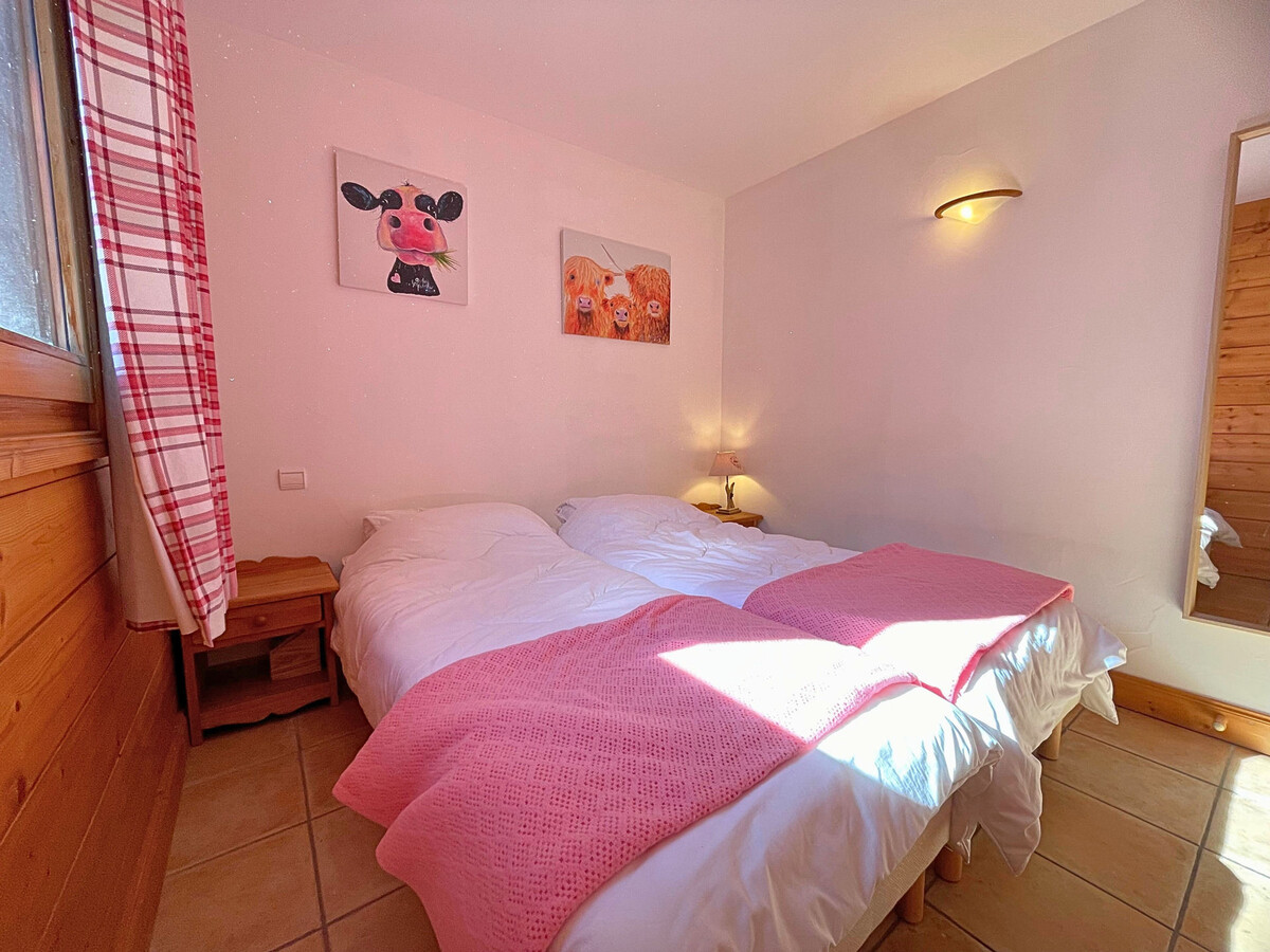 Appartement 6 pers. Les Menuires, balcon vue vallée - Photo 9