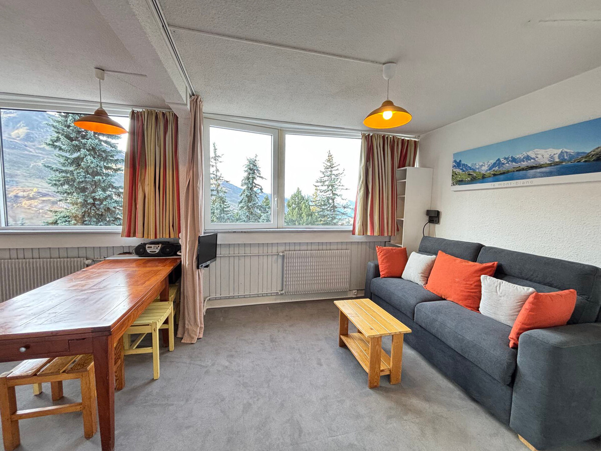 Studio 24m² aux Menuires pour 4, accès ascenseur - Photo 2