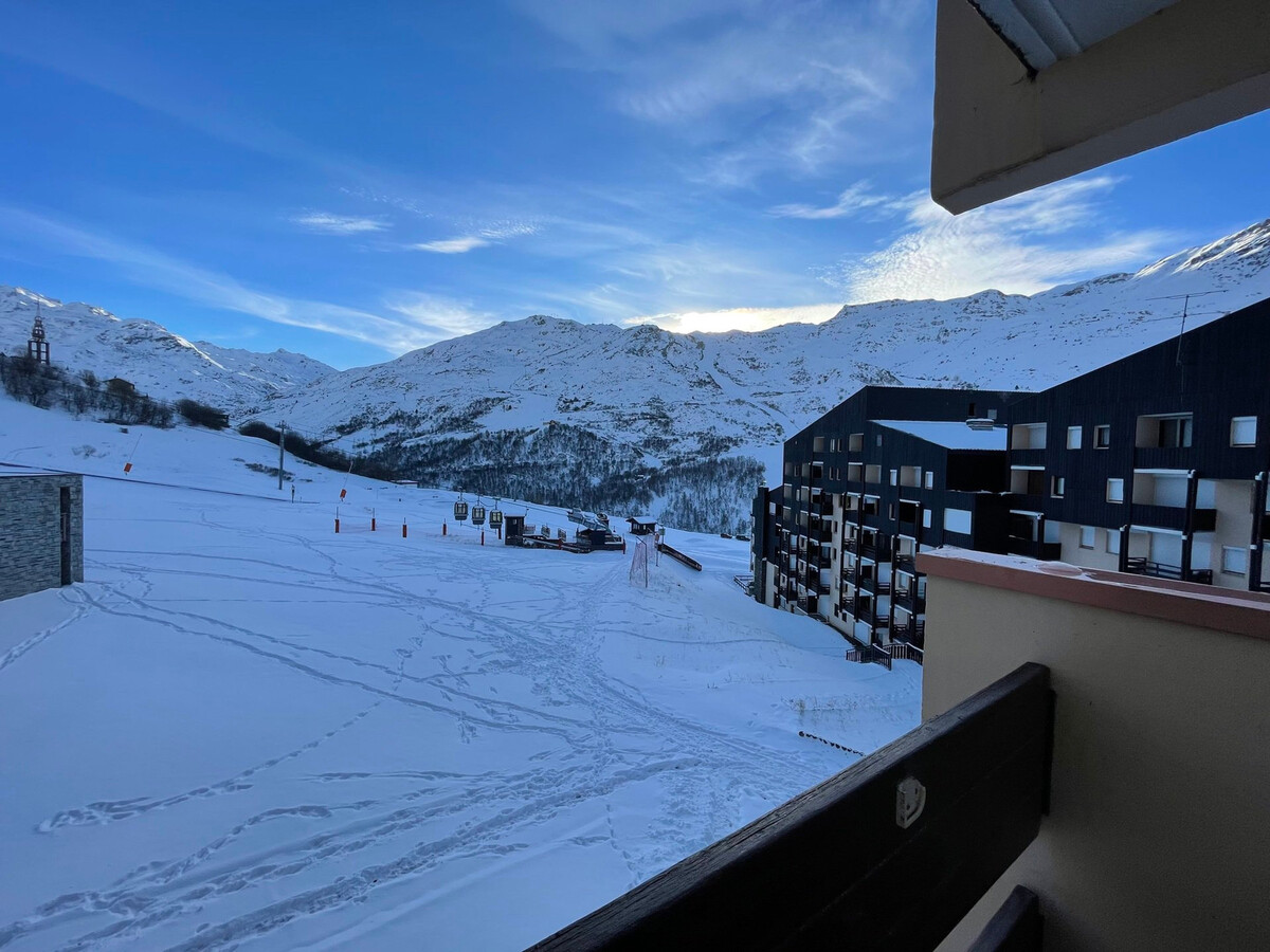 Studio 19m² balcon sud pour 3, Les Menuires - Photo 10