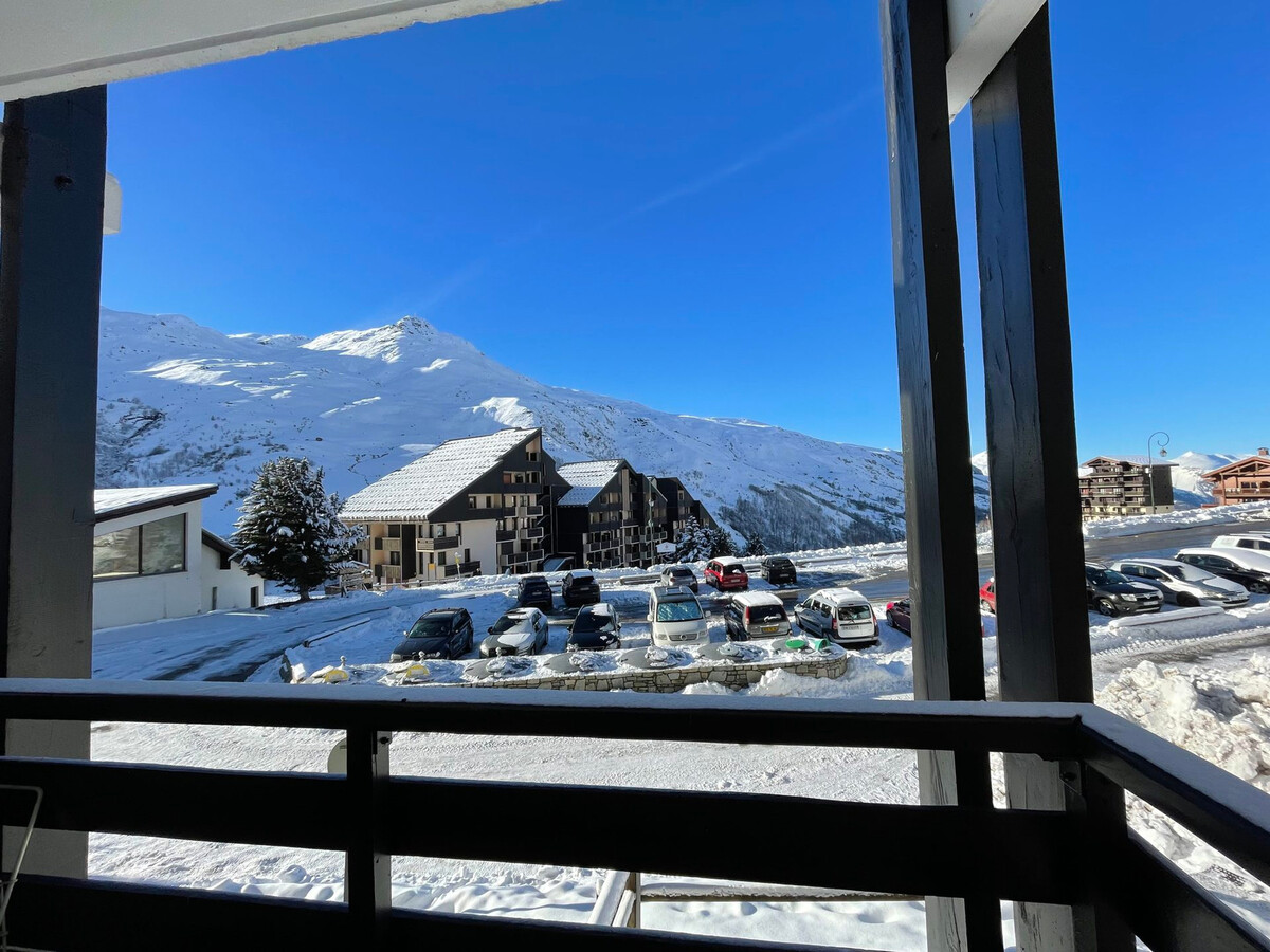 Studio 4 pers. balcon ouest aux Menuires, accès pistes - Photo 12