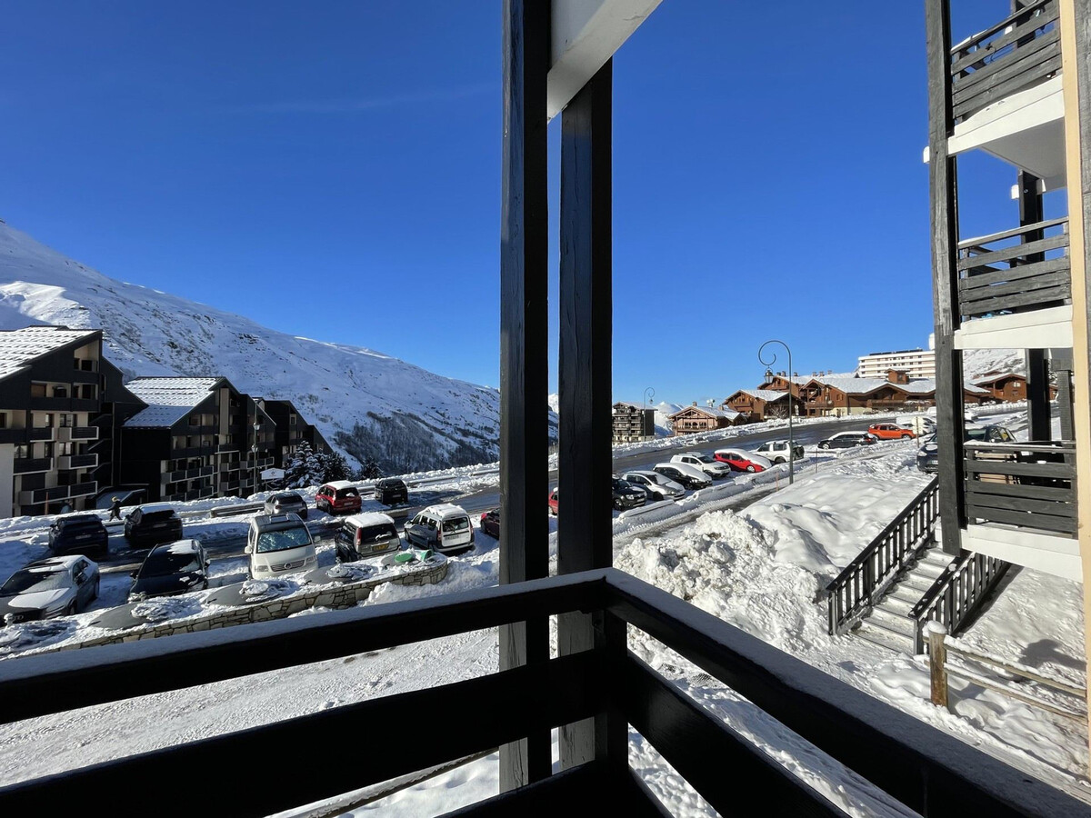 Studio 4 pers. balcon ouest aux Menuires, accès pistes - Photo 13