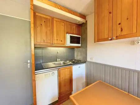 Studio 4 pers. balcon Ouest, pied des pistes aux Menuires - Photo 5