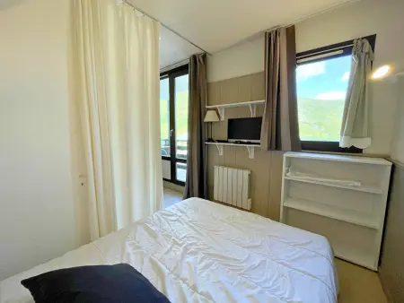 Studio 4 pers. balcon Ouest, pied des pistes aux Menuires - Photo 7