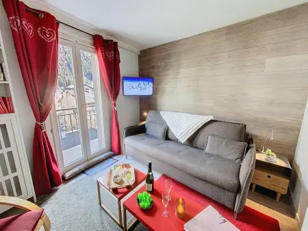 Appartement rénové 47 m² vue Mont-Blanc, Chamonix : photo 8