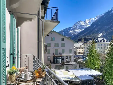 Appartement rénové 47 m² vue Mont-Blanc, Chamonix : photo 11