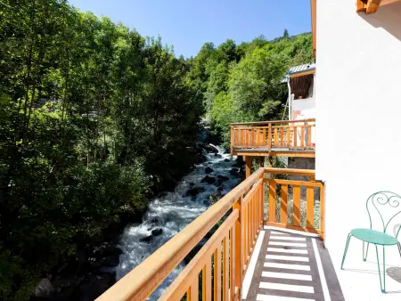 Appartement 4 pers centre Brides-les-Bains, vue rivière : photo 5