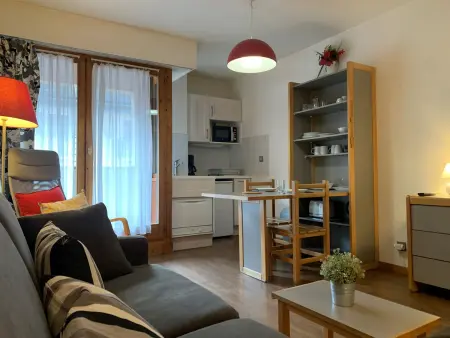 Studio 25 m² balcon sud, 4 pers, Brides-les-Bains : photo 3