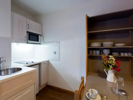 Studio 25 m² balcon sud, 4 pers, Brides-les-Bains : photo 4