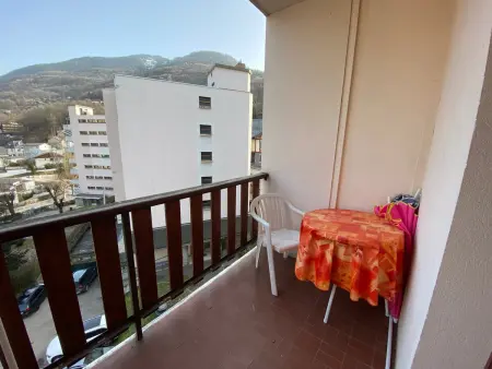 Studio 26 m² centre Brides-les-Bains, balcon et parking : photo 13