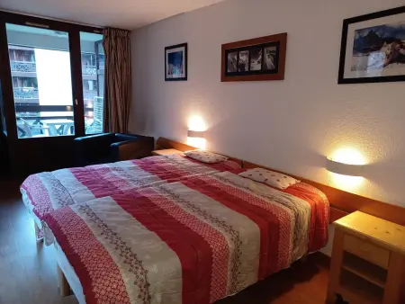 Studio 28m² montagne pour 4, balcon, parking, WIFI : photo 3