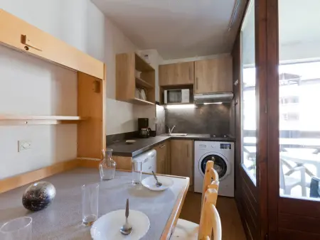 Studio 28m² montagne pour 4, balcon, parking, WIFI : photo 6
