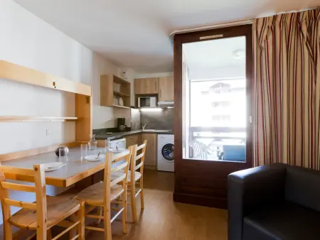 Studio 28m² montagne pour 4, balcon, parking, WIFI : photo 12
