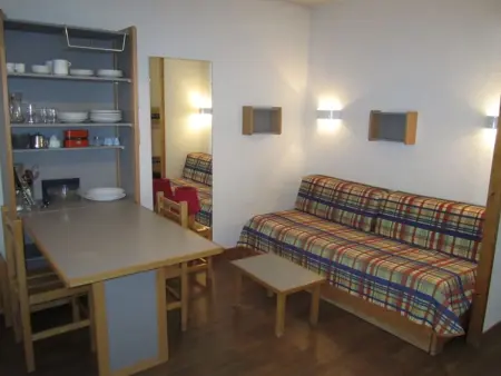 Location appartement à Brides les Bains, Studio 4 Pers Centre Ville avec Wifi et Parking