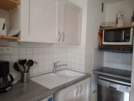 Studio 26 m² balcon montagne, centre Brides-les-Bains : photo 4