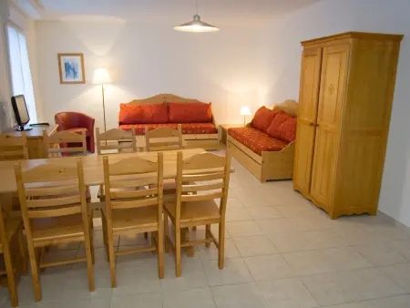 Duplex 2 pièces 57 m² avec balcon montagne, 6 personnes : photo 2
