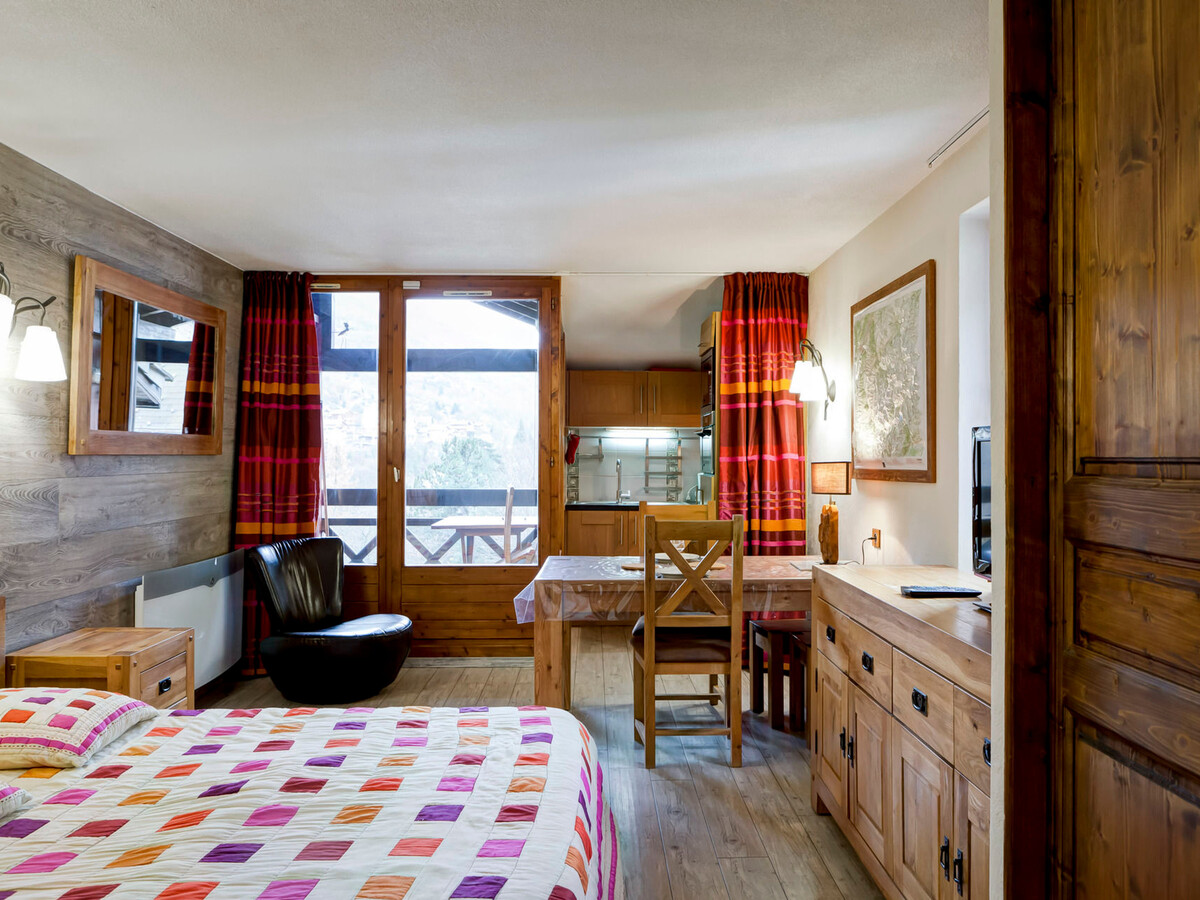 Studio 28 m² Vanoise, balcon avec vue, 4 pers à Brides - Photo 1