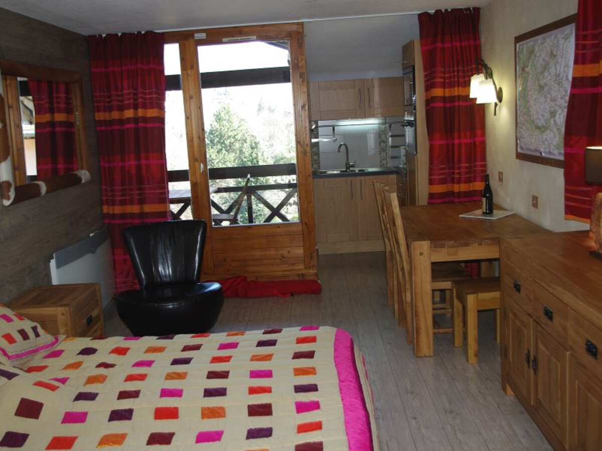 Studio 28 m² Vanoise, balcon avec vue, 4 pers à Brides - Photo 8