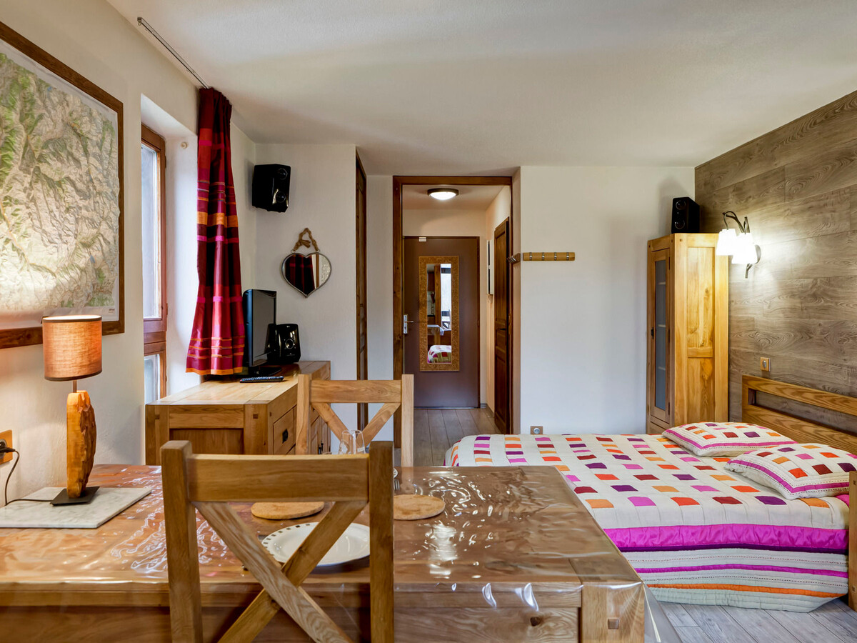 Studio 28 m² Vanoise, balcon avec vue, 4 pers à Brides - Photo 9