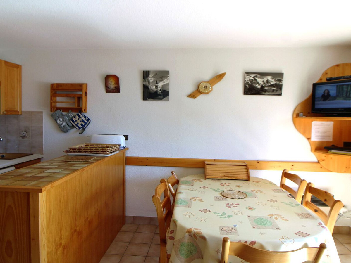 Studio Le Chardonnet 4 pers. à Champagny, balcon vue village - Photo 1