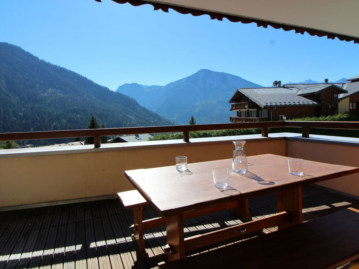 Studio Le Chardonnet 4 pers. à Champagny, balcon vue village - Photo 9